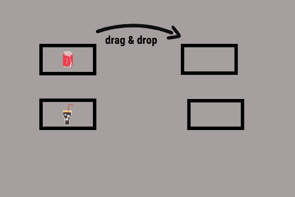 darg and drop image